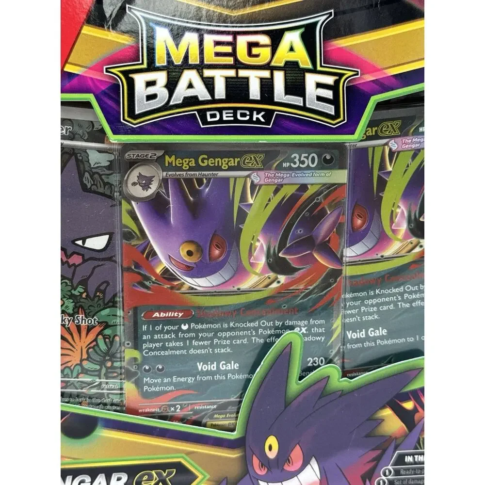Pokémon TCG Mega Battle Deck Mega Gengar Ex BRAND NEW SEALED